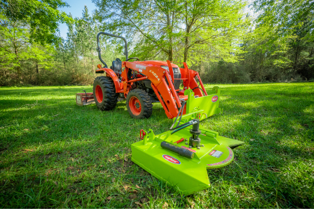 LaneShark equipment trimming lawn