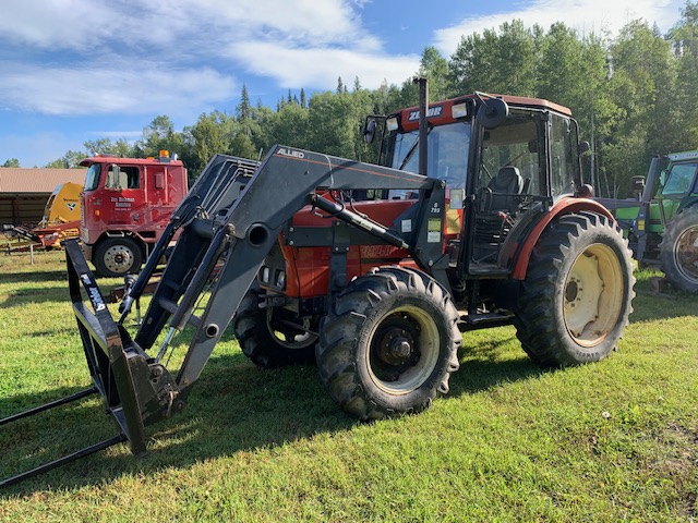 zetor 100hp tractor loader used